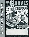 Al G. Barnes courier cover circa 1915