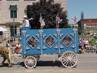 Parade wagon