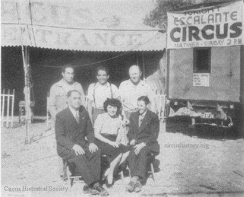 1944 Escalante circus