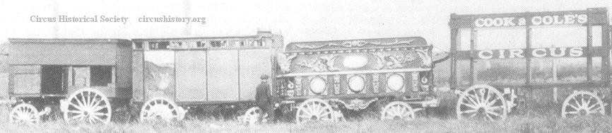 Wagons of Cook and Cole