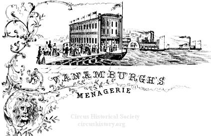 Van Amburgh letterhead