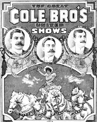 Cole Brothers lithograph