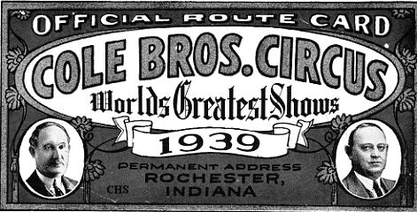Cole Brothers circus