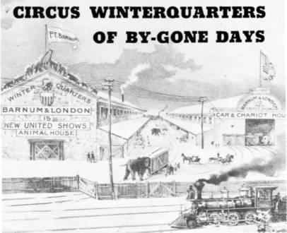 Barnum & London winter quarters