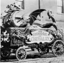 Golden Age of Chivalry float