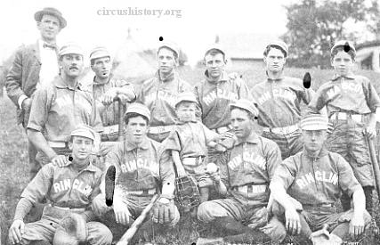 Ringling Brothers baseball team