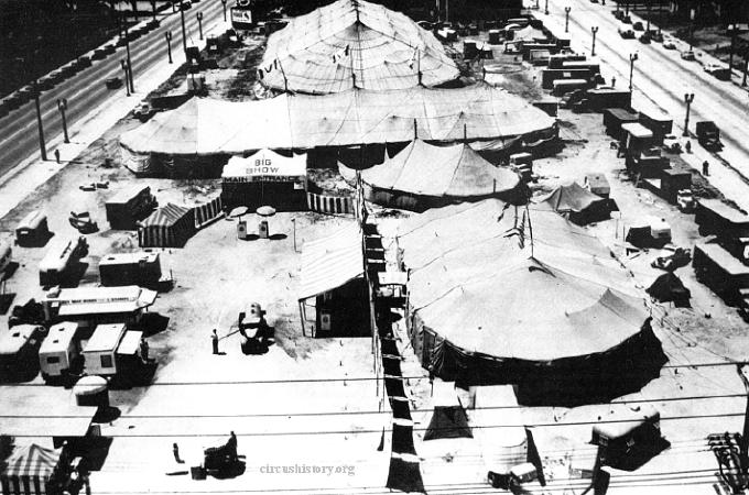 Circus on lot