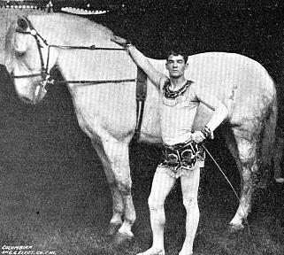 Mike Rooney and horse