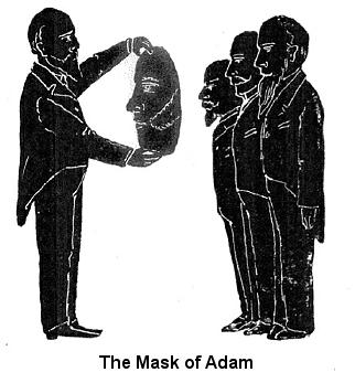 The mask of Adam