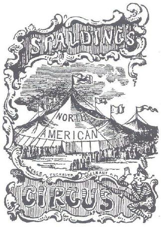 Spalding's Circus ad
